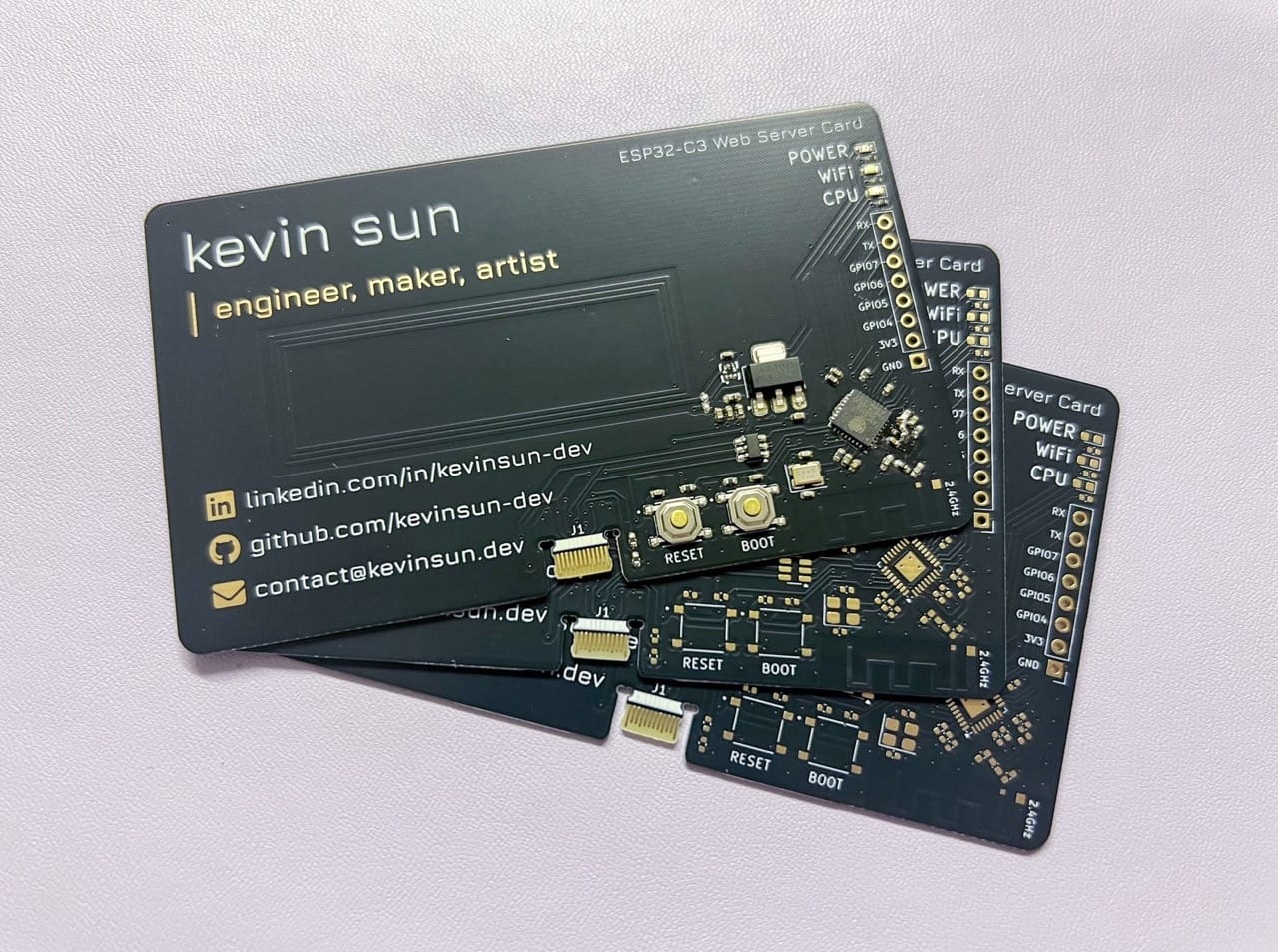 Image of my PCB business card